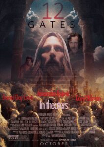 Graphic design 12 Gates Raster graphic project Movie